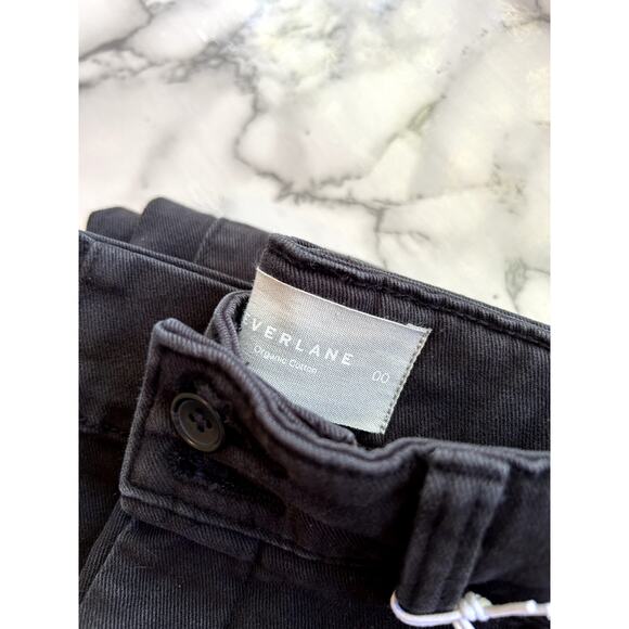 Everlane The Organic Wide-Leg Pant in Black 00 NWT - Picture 9 of 10
